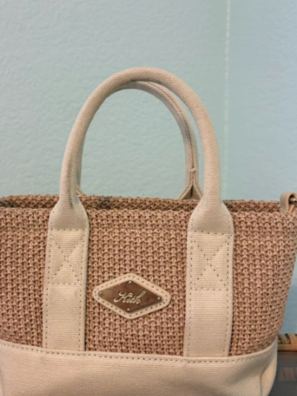 Kith Women's Noemi Crochet Raffia Tote - Picture 7 of 8